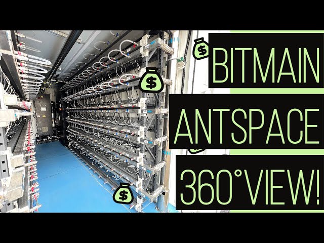 ANTSPACE by BITMAIN - 360° View by StaaS Fund - Full Turnkey Liquid Cooling Bitcoin Mining Solution!