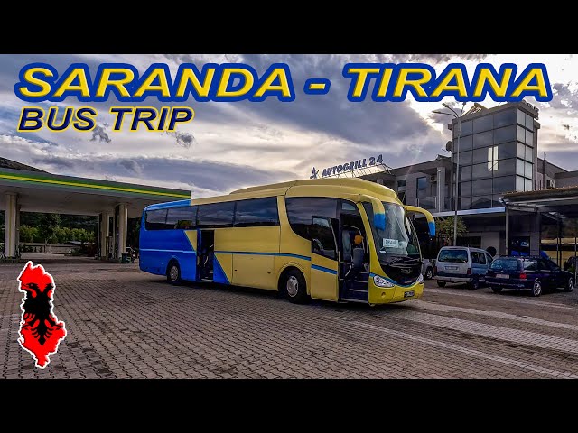 🇦🇱 Albania - Bus trip from Saranda to Tirana