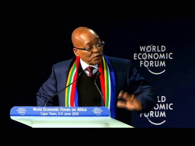 Jacob Zuma, President of South Africa at #af15