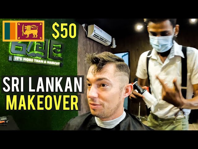 $50 Colombo luxury haircut 🇱🇰