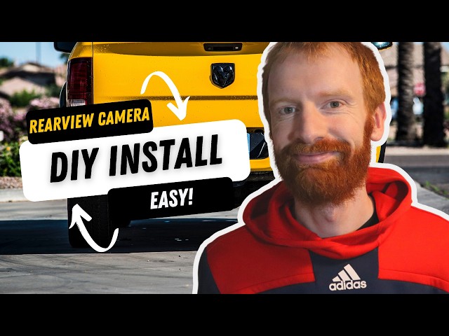 RearView Camera Install DIY - Inexpensive/cheap - LeeKooLuu LK2 from Amazon 2024