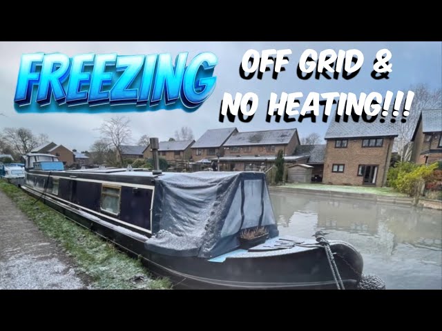 First winter on my narrowboat with no heating