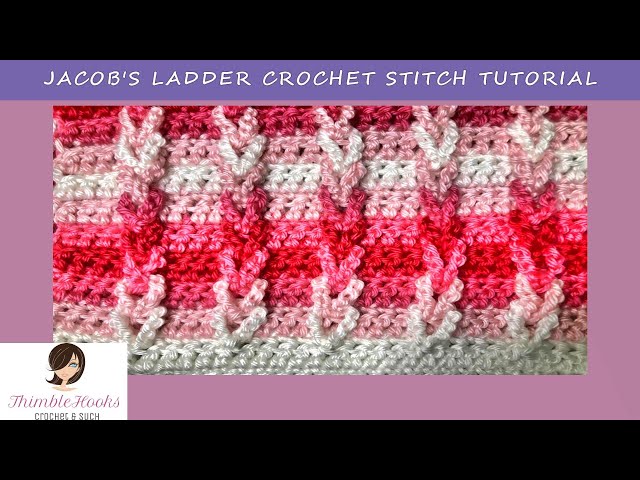 Made Easy! JACOB'S LADDER Stitch Tutorial Beautiful & Deceptively Easy / How to do it