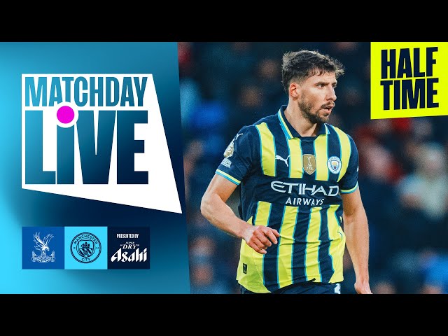 HAALAND DRAWS CITY LEVEL AT PALACE! Matchday Live | Crystal Palace v Man City