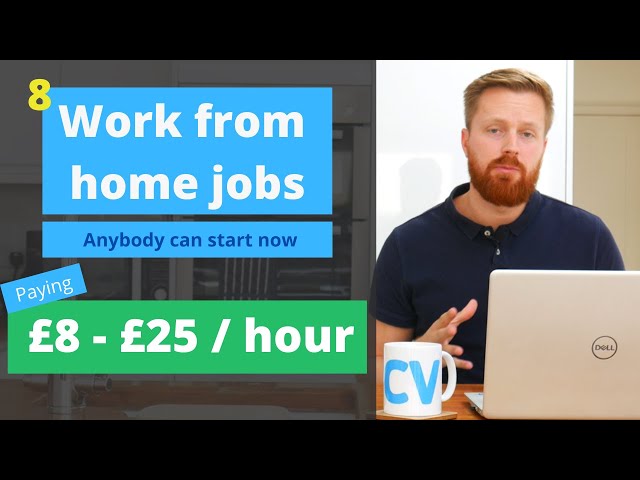 8 work from home jobs anyone can start now | UK, US Worldwide