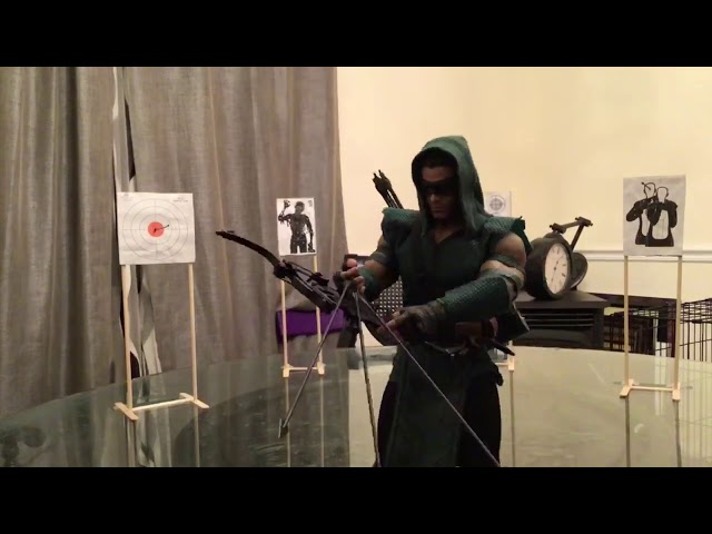 1/6 scale Green Arrow stop motion animation (Test Only)