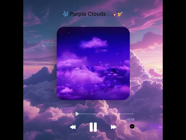 🎶 Purple Clouds | A Smooth Fusion of Rock, Pop & Jazz ☁️🎸🎷