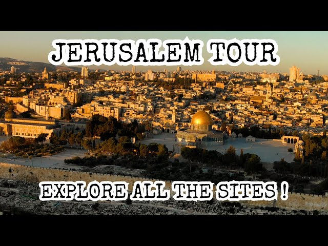 Jerusalem Tour of All the Holy Sites! Temple, Mt. of Olives, Gethsemane,  Church of Holy Sepulchre