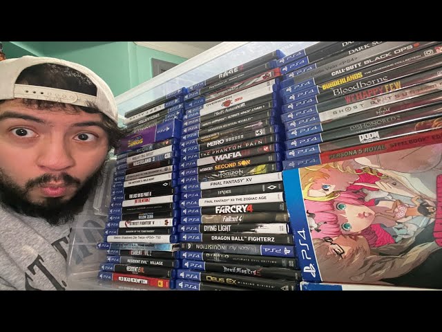 ASMR Gaming: Exploring My Playstation 4 Gaming Collection