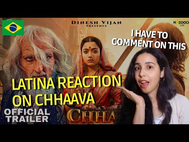 Chhaava trailer reaction by foreigner | Bollywood movie | Review by a Brazilian - Har Har Mahadev