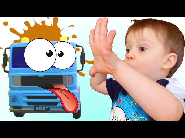 Tow truck song| Petya playing with Mister Tow truck and helping cars in trouble