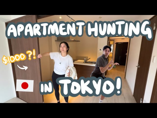 Realistic Apartment Hunting in Central Tokyo! | What you can get for $1000 | Living in Japan 🇯🇵