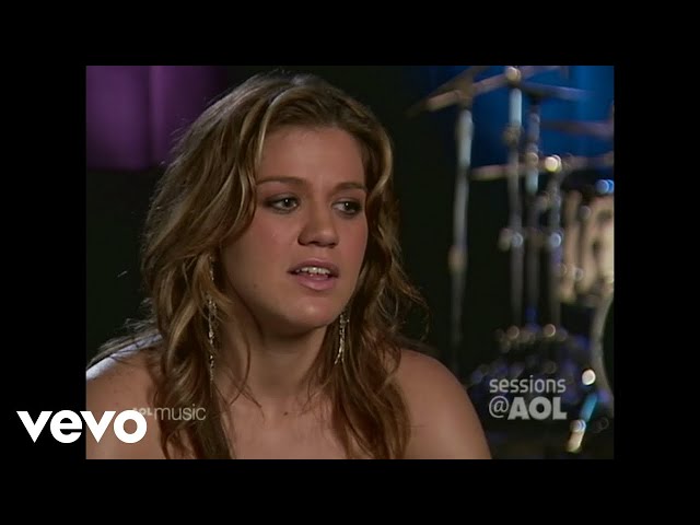 Kelly Clarkson - Interview (Sessions @ AOL 2004)