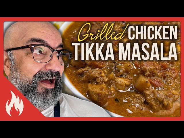 Grilled Chicken Tikka Masala - with a Persian touch!