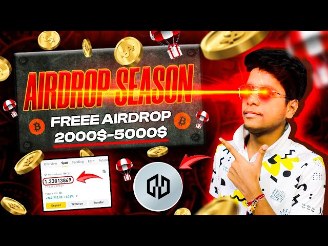 😱😱 Earn Freee Gauranteed 5000$ From Airdrops | Biggest Crypto Airdrop of 2024 | Best Airdrop 2024