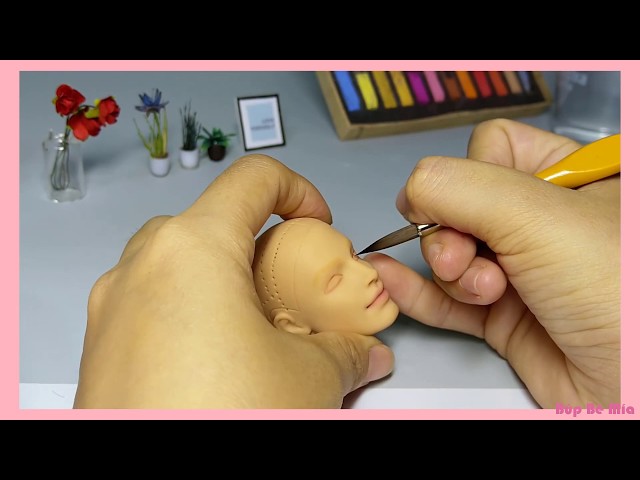 Trang điểm BÚP BÊ KEN / HOW I REPAINT A KEN DOLL| BÚP BÊ MÍA