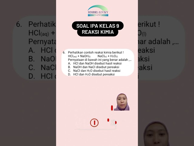 Jawab Cepat Soal IPA Reaksi Kimia Kelas 9 SMP Semester 2 Kurikulum Merdeka