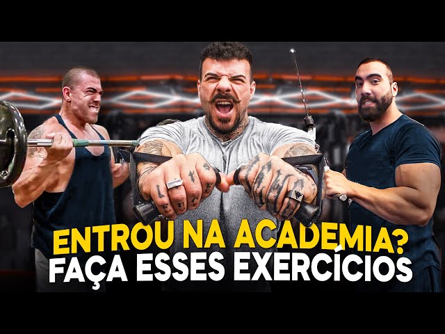 10 EXERCÍCIOS QUE TODO INICIANTE PRECISA FAZER NA ACADEMIA ​⁠@LeandroTwin @4FitClub