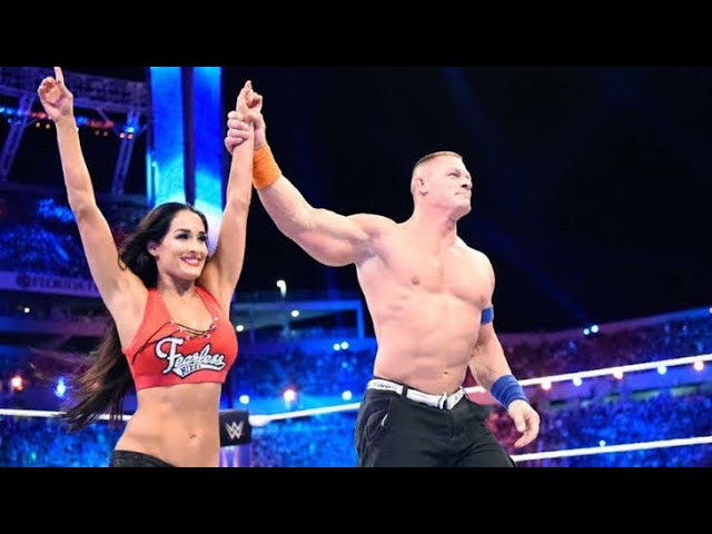 JOHN CENA AND NIKKI BELLA VS SETH ROLLINS AND BECKY LYNCH - MIXED TAG TEAM MATCH - WWE2K23