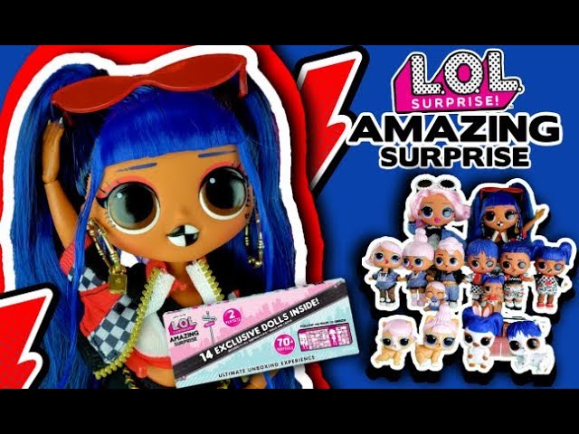 LOL Surprise OMG Amazing Surprise Exclusive LOL OMG Doll Family