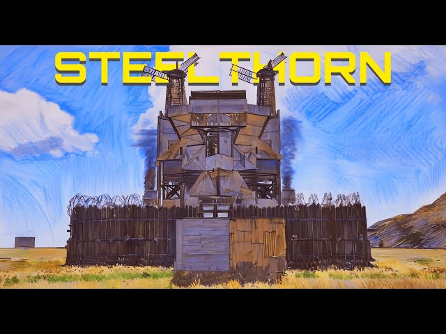 The Steelthorn🥀 | Rust SOLO/DUO Tower base