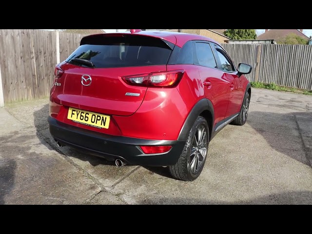 FY66OPN Mazda CX3 2.0 SKYACTIV-G SPORT NAV SUV 5DR PETROL MANUAL HEATED SEATS SAT NAV BLUETOOTH