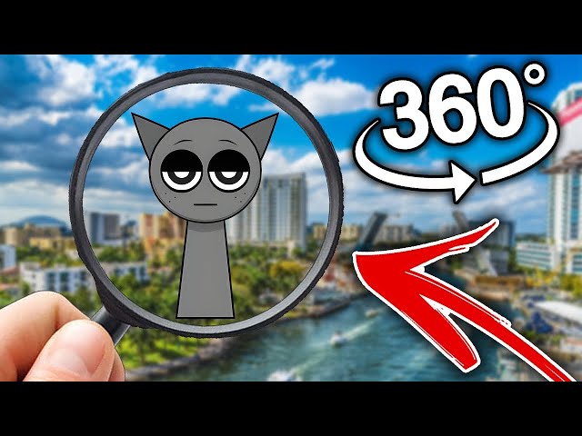 Find Grey Horror - Incredibox Sprunki - Finding Challenge 360º VR - World-360