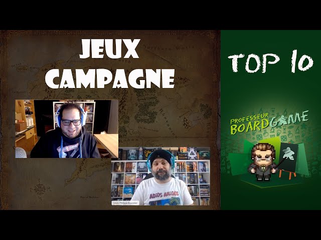 Top 10 - Jeux campagne