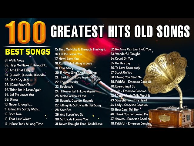 Elvis Presley, Paul Anka, Brenda Lee, Neil Sedaka, The Platters,Roy Orbison🎙Oldies But Goodies 1970s