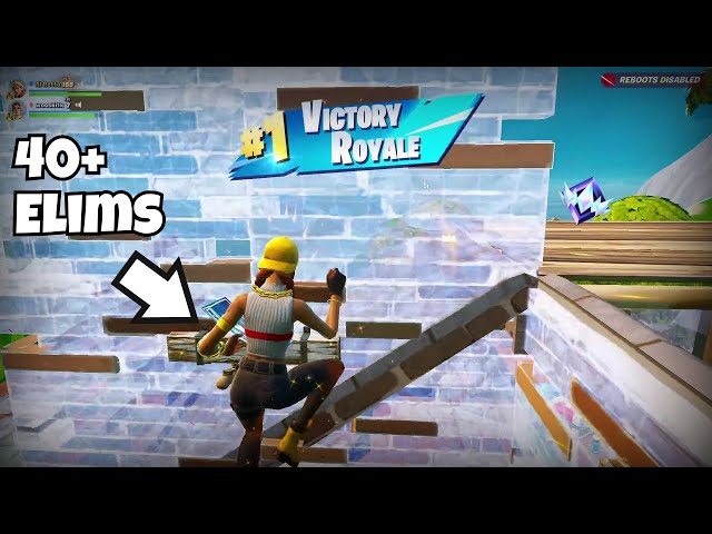 Fortnite Reload | High Kill OG Gameplay 🏆 (40 bombs)