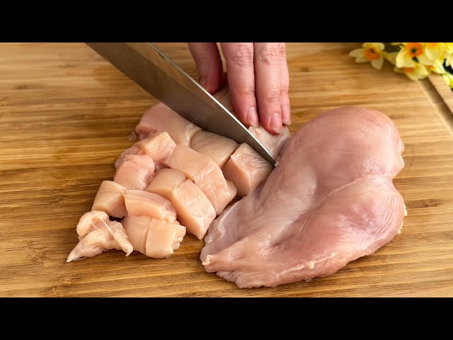 Have you ever made chicken breast this way? : A delicious and quick recipe