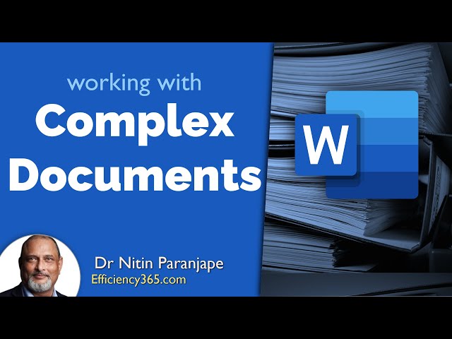 How to Create and Edit long documents, project reports and research papers in Word - 2020