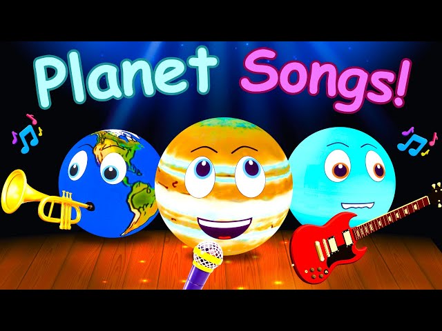 Planet Song Compilation | Space Song Compilation | Solar System Songs