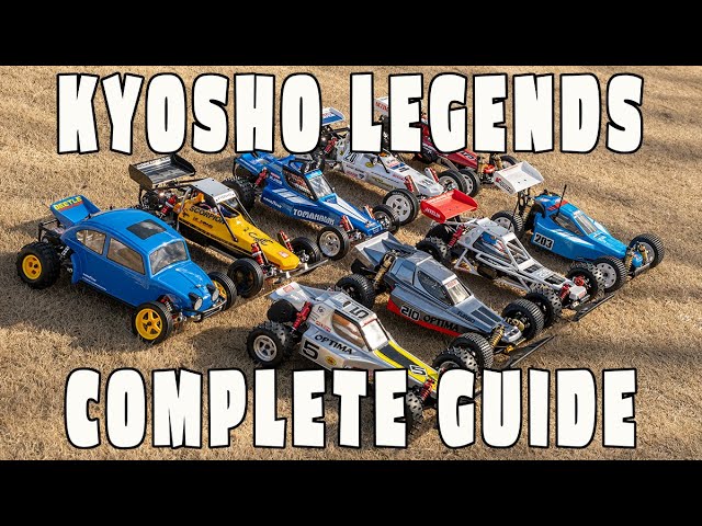 Complete Guide to Kyosho Legendary Series Buggies : Scorpion, Optima, Javelin, Ultima 京商ビンテージシリーズ