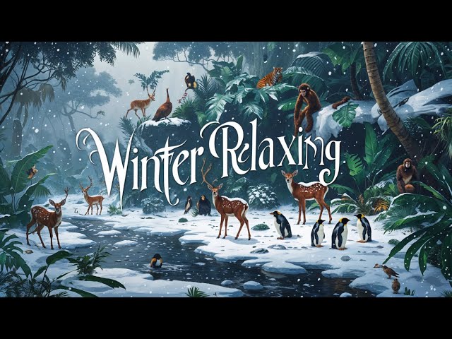 Relaxing Snowfall: Beautiful Falling Snow - The Best Relax Music