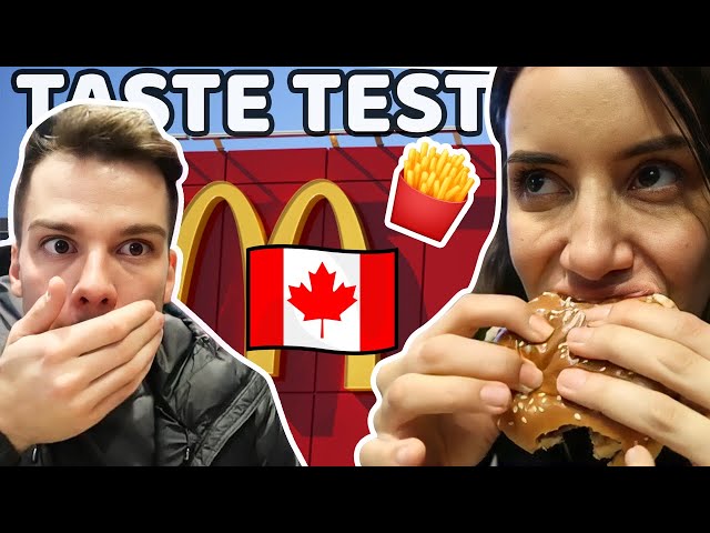 🇬🇧 Brits Try Canadian McDonalds for the First Time! 🇨🇦 | TORONTO Series