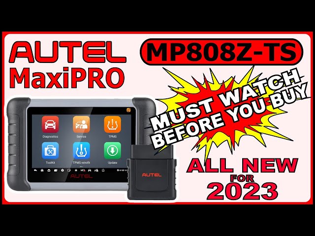 Autel MP808Z-TS Diagnostic Scan Tool Review. NEW Model With NEW Hardware. Watch Before You Buy