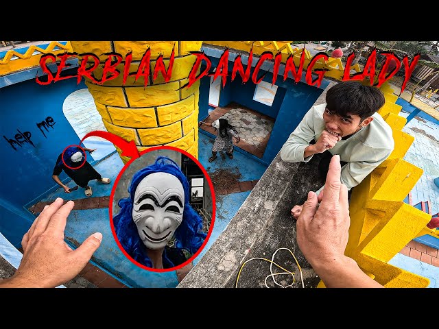 SERBIAN DANCING LADY REAL LIFE ESCAPE 60.0 | Horror Parkour Pov Short | Bubbles 3Run