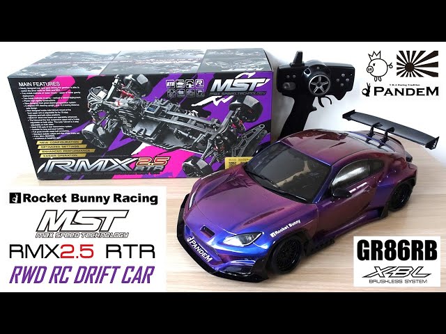 MST RMX 2.5 RTR GR86RB IP Brushless 1:10 Scale Rear-Wheel Drive High-Performance RC Drift Car