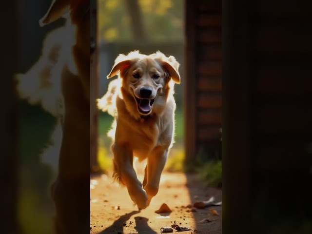 Tears! Golden retriever risked his life to save baby from pig's mouth, touching millions of people!