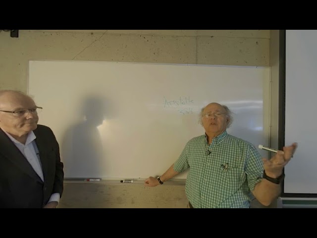 Dr. Stan Greenspoon on Free fall motion - Aristotle and Galileo VR180