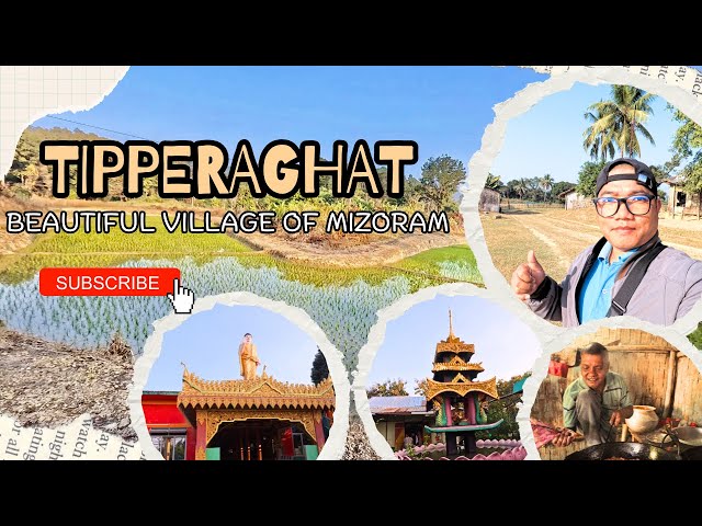 Tipperaghat village Bangladesh 🇧🇩 border ke sabse nasdik Mizoram village hai || Beautiful village ||