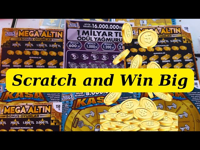 Scratch Cards Big Win! New Scratch Cards! Games of Chance!