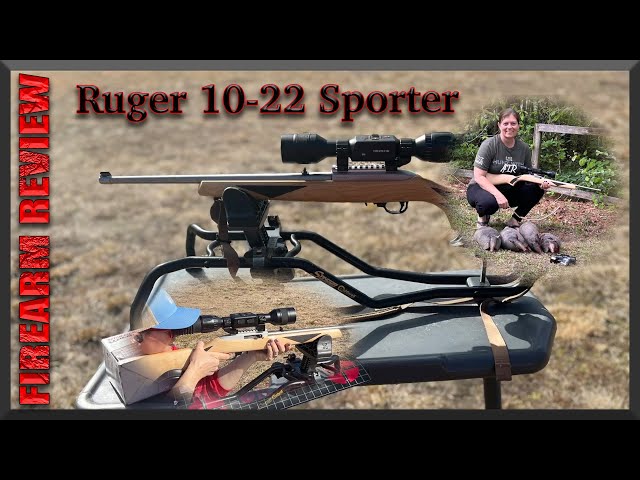 RUGER 10/22 SPORTER - Full Review - @RugerFirearms