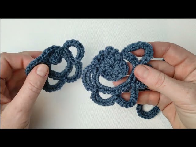 Irish Lace for beginners  How to Crochet Irish Rose different technique