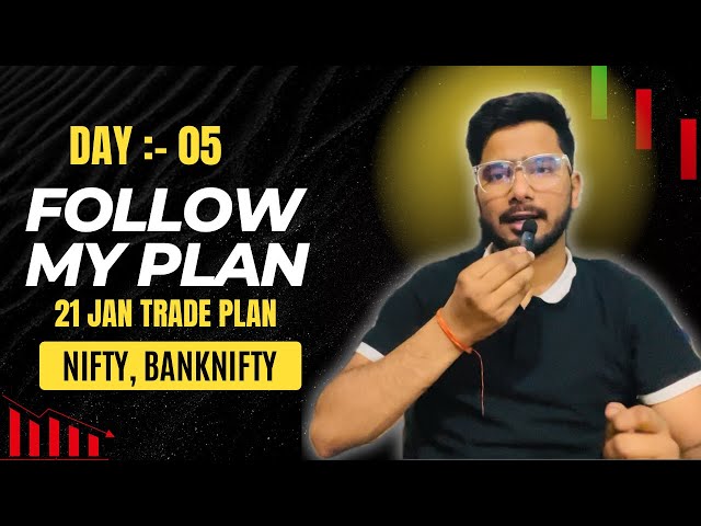 Fllow My Plan Day 5 : Nifty & Bank Nifty Market Analysis | Trading Series introduction ||