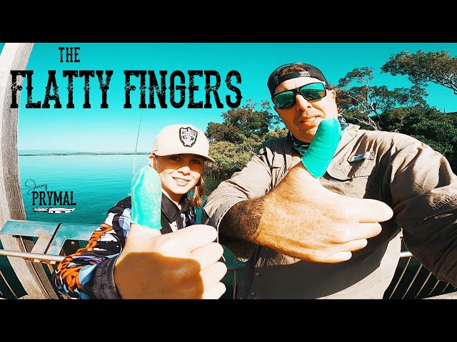 SEQ Flathead fishing | Testing out our new Flatty Fingers