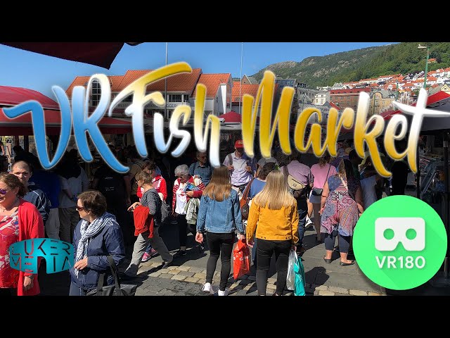 Experience the Bergen fish market in VR