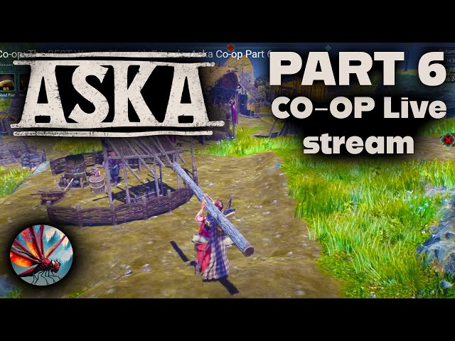 ASKA Live Co-op: The BEST Way to Play with Friends. Aska Co-op Part 6