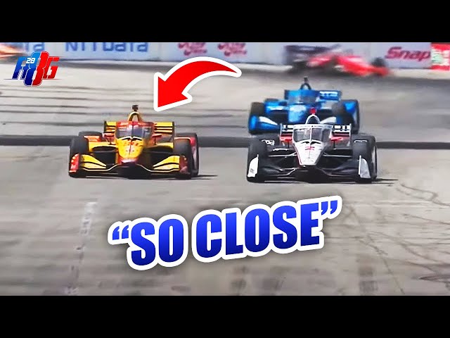 So Close! | First podium of the season at IndyCar Grand Prix of Long Beach